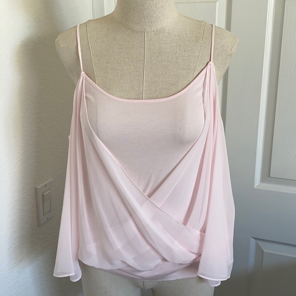 Bailey 44 sheer blouse